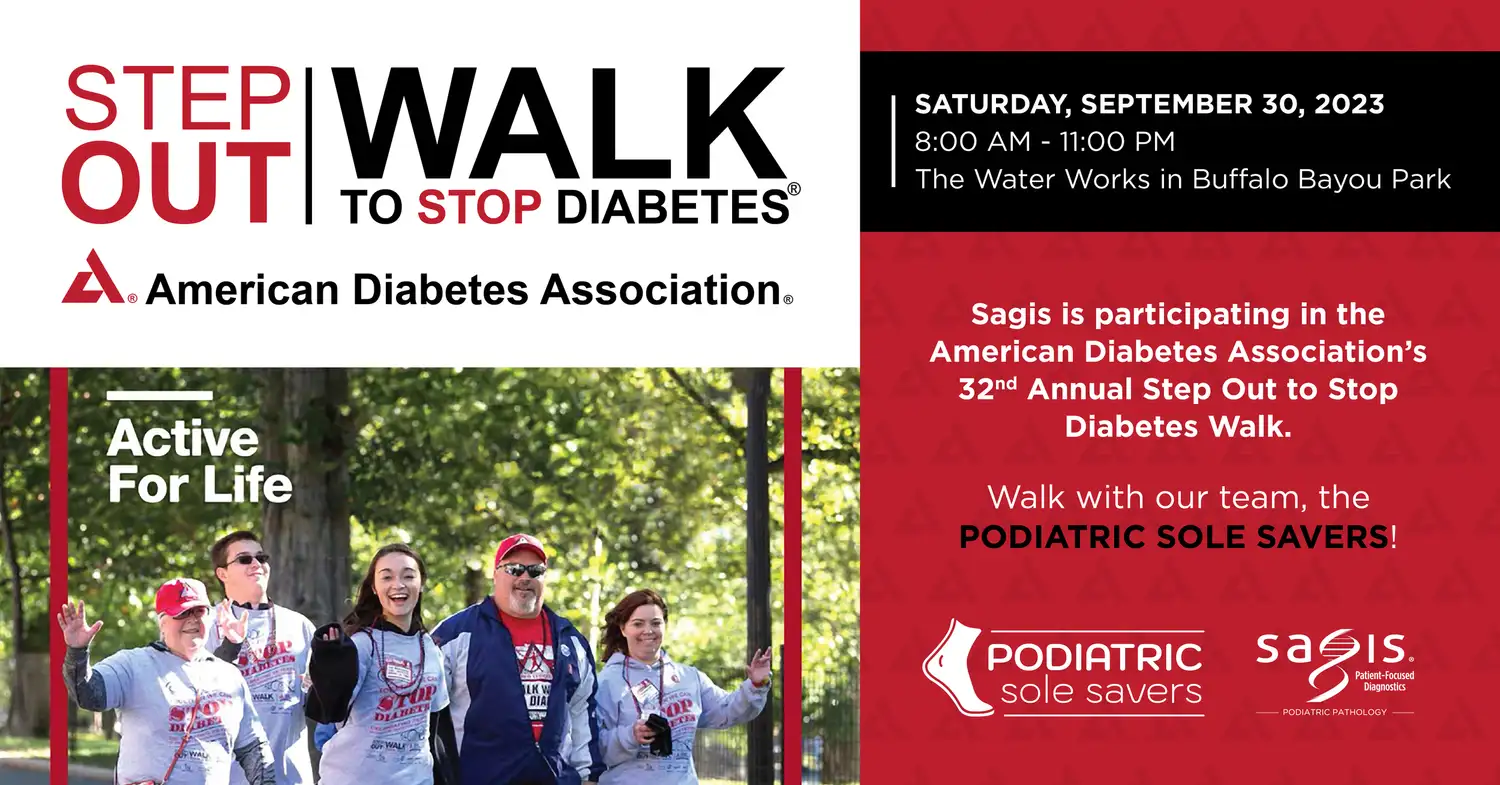 American Diabetes Association's Step Out Walk to Stop Diabetes Sagis